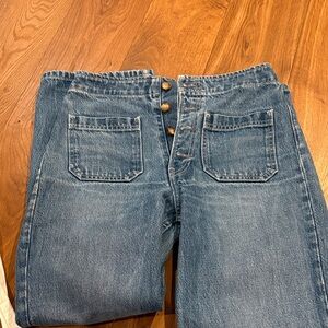 Reformation Relaxed Blue Jeans